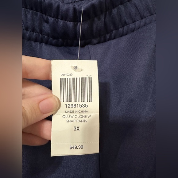 Her Universe Ahsoka Tano Snap Sweatpants 3XL - Picture 7 of 8